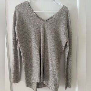 Vince v neck cashmere sweater